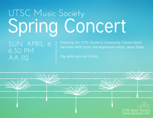 2014-03 Spring Concert Poster